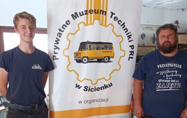 Marek Erdmann wraz z synem