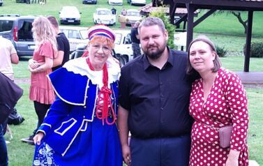 Krystyna Lewicka-Ritter, Marek Erdmann i Justyna Erdmann