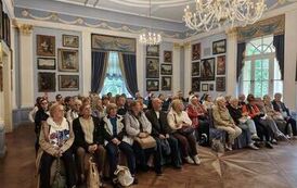 Solecki Uniwersytet Trzeciego Wieku w czasie prelekcji