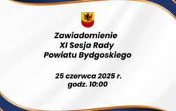 Zdjęcie do XI Sesja Rady Powiatu Bydgoskiego