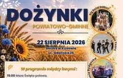 Zdjęcie do Dożynki Powiatowo-Gminne 2026 już 22 sierpnia...