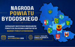Zdjęcie do Zgłoś kandydata do Nagrody Powiatu Bydgoskiego!