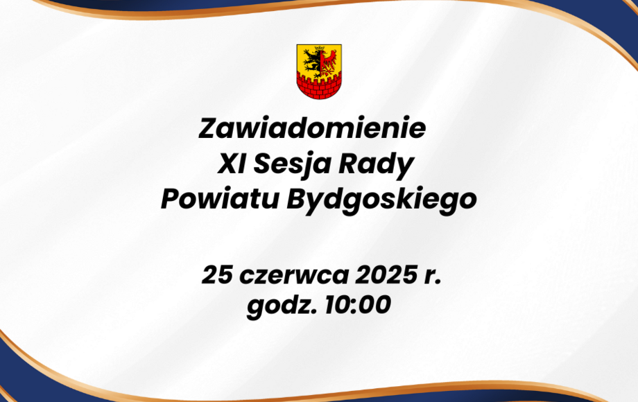 Zdjęcie do XI Sesja Rady Powiatu Bydgoskiego
