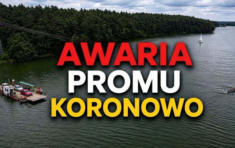 Zdjęcie do Awaria promu Koronowo