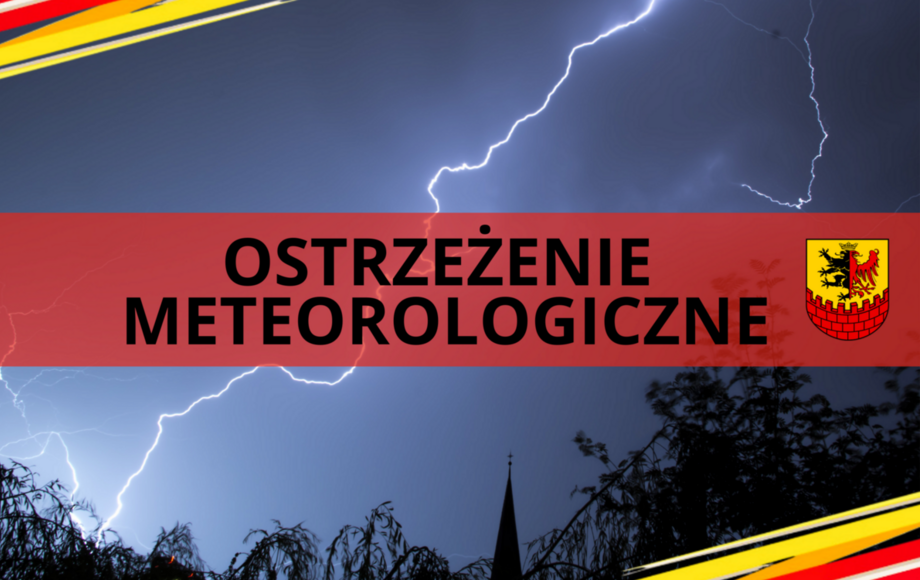 Zdjęcie do Ostrzeżenie meteorologiczne - Burze