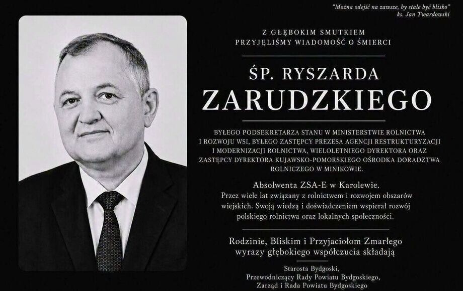 Zdjęcie do Kondolencje
