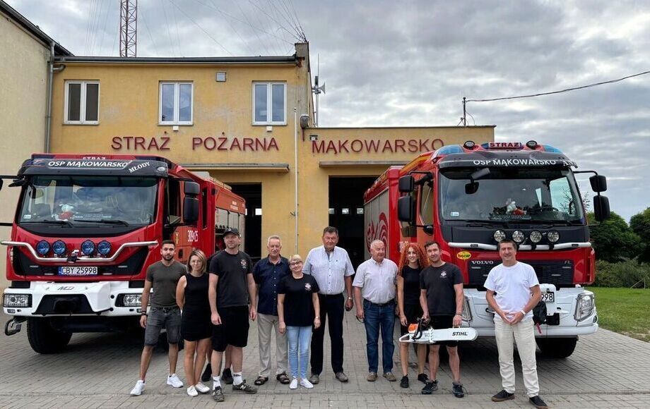 Zdjęcie do Nowy sprzęt ratowniczy dla OSP Mąkowarsko!