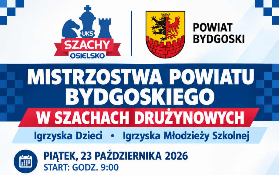 Zdjęcie do Mistrzostwa Powiatu Bydgoskiego w Szachach Drużynowych! 