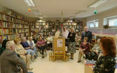 Zdjęcie do 70-lecie Gminnej Biblioteki Publicznej w Nowej Wsi Wielkiej