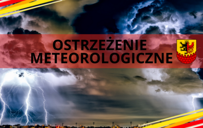 Zdjęcie do Ostrzeżenie meteorologiczne burze z deszczem