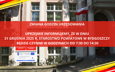 Zdjęcie do ZMIANA GODZIN URZĘDOWANIA&nbsp;