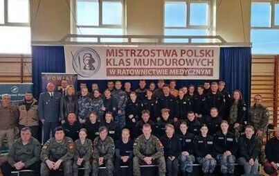 Zdjęcie do Og&oacute;lnopolskie Mistrzostwa Klas Mundurowych w Ratownictwie Medycznym