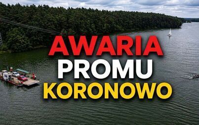 Zdjęcie do Awaria promu Koronowo