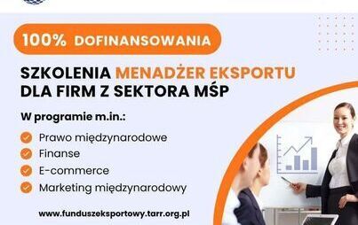 Zdjęcie do PROJEKT GRANTOWY FUNDUSZ EKSPORTOWY DLA KUJAW I POMORZA