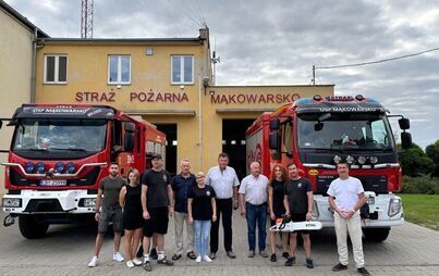 Zdjęcie do Nowy sprzęt ratowniczy dla OSP Mąkowarsko!