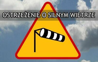 Zdjęcie do Ostrzeżenia meteorologiczne silny wiatr