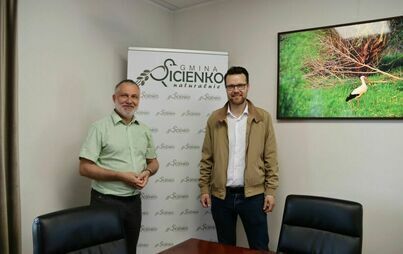 Zdjęcie do Spotkanie Starosty Bydgoskiego z W&oacute;jtem Gminy Sicienko