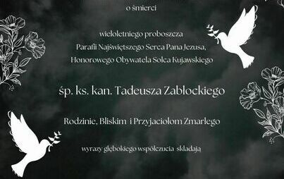 Zdjęcie do Z wielkim smutkiem i żalem przyjęliśmy wiadomość o śmierci śp. ks. kan. Tadeusza Zabłockiego
