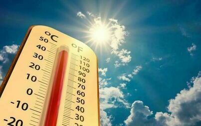 Zdjęcie do Ostrzeżenie meteorologiczne -  upały!