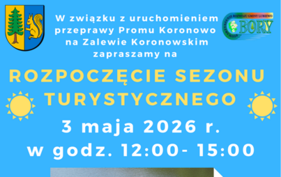 Zdjęcie do Rozpoczęcie Sezonu Turystycznego nad Zalewem Koronowskim