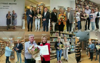 Zdjęcie do Radni odwiedzili Biblioteki Powiatu Bydgoskiego! 