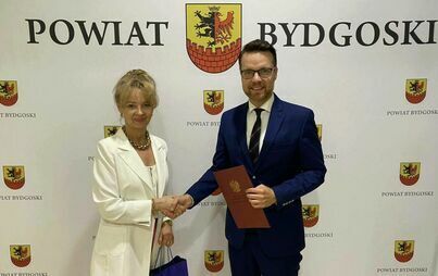 Zdjęcie do Spotkanie Starosty z posłanką Iwoną Kozłowską