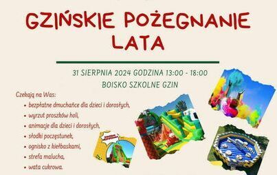 Zdjęcie do "Gzińskie Pożegnanie Lata"