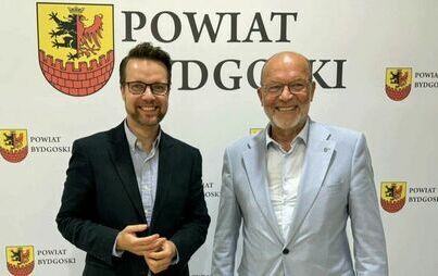 Zdjęcie do Wizyta Włodzisława Gizińskiego w Starostwie Powiatowym w Bydgoszczy