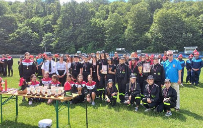 Zdjęcie do Powiatowe Zawody Strażacko - Pożarnicze Młodzieżowych Drużyn Pożarniczych 